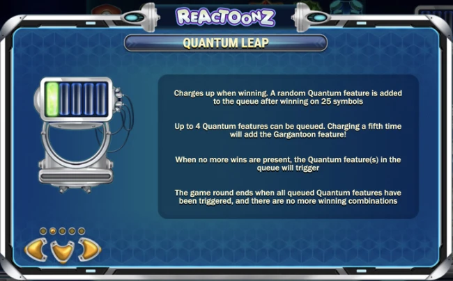 reactoonz paytable2